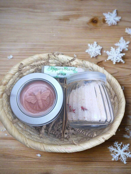 Lotion bar, Bath salt set