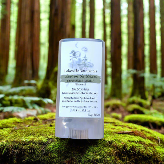 Citronella Lotion bar - Bug repellent